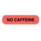 Nevs No Caffeine Label 5/16 x 1-1/4" D-2498 - alternate 1